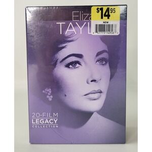 Elizabeth Taylor 20-Film Legacy Collection DVD Box Set New Sealed Warner Bros